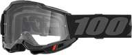 100% Accuri 2 Junior Goggle Black - Clear Lens