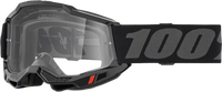 100% Accuri 2 Junior Goggle Black - Clear Lens