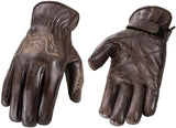 ROKKER TATOUAGE OISEAU COGNAC DAME