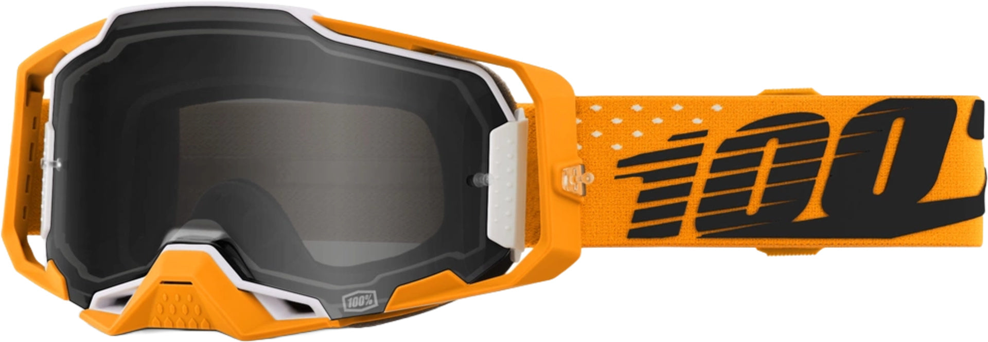 100% Armega Goggle Invicto - Black Mirror Lens