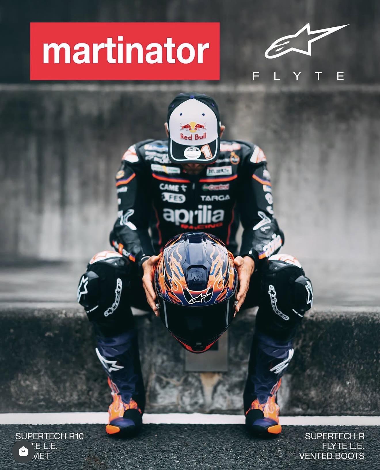 Alpinestars Supertech R10 Martinator Limited Edition Flyte Helm