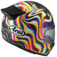 ARAI QUANTIC Swirl Helm - Weiss