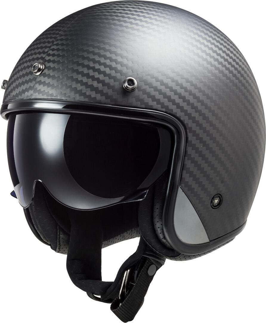 LS2 OF601 Bob II Carbon Star Jethelm
