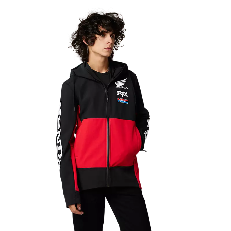 Fox Honda Pit Jacket flame red
