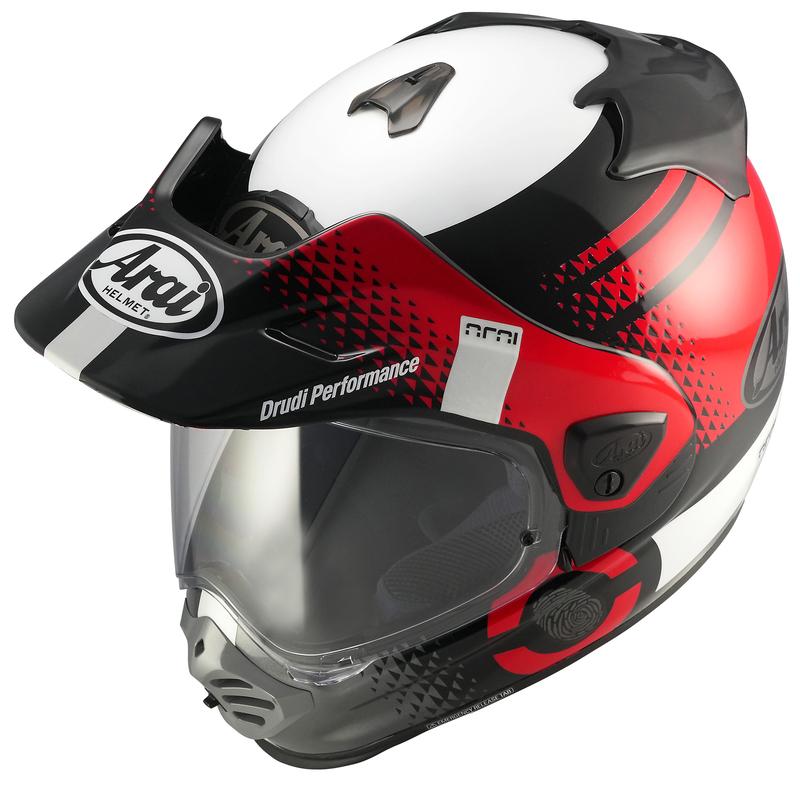 ARAI TOUR-X5 Print Helm - Rot