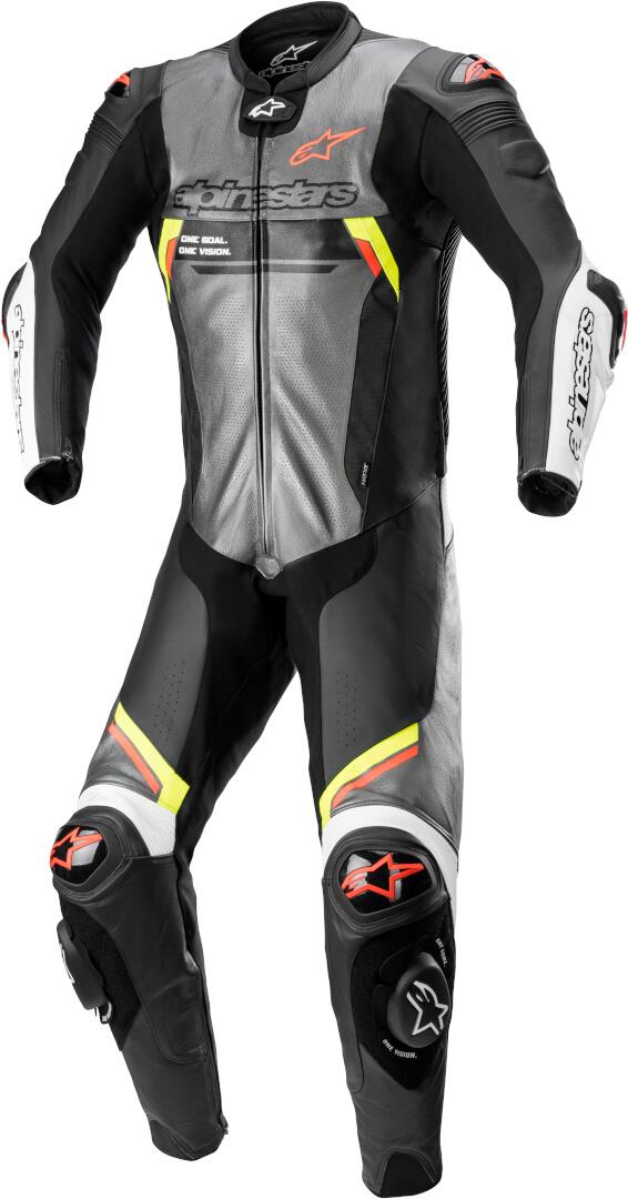 Combinaison moto une pièce en cuir Alpinestars Missile V2 Ignition