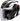 Jethelm N40-5 06 CROSSWALK N-COM #35 weiss-rot-schwarz