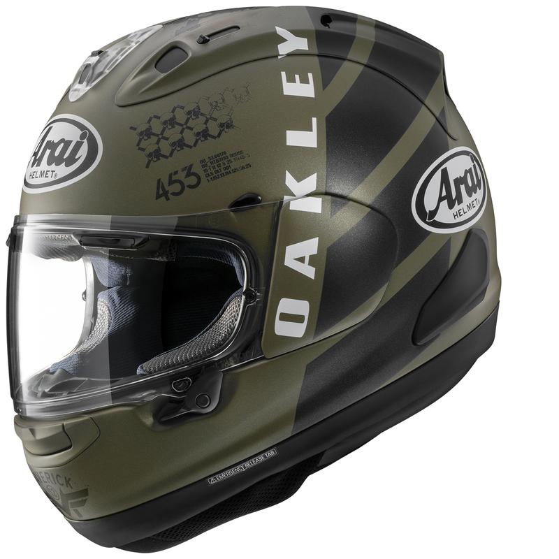 ARAI RX-7V EVO Maverick Oakley Helm - Replica