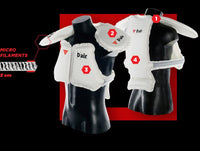 Veste de moto en cuir perforé avec airbag Dainese Racing 3 D-Air®