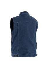 John Doe Trucker Denim Vest Indigo