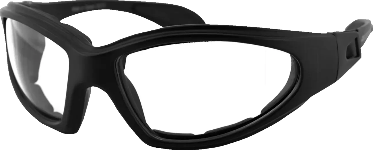 Bobster CONVERTIBLE GXR BLACK W/ CLEAR LENS