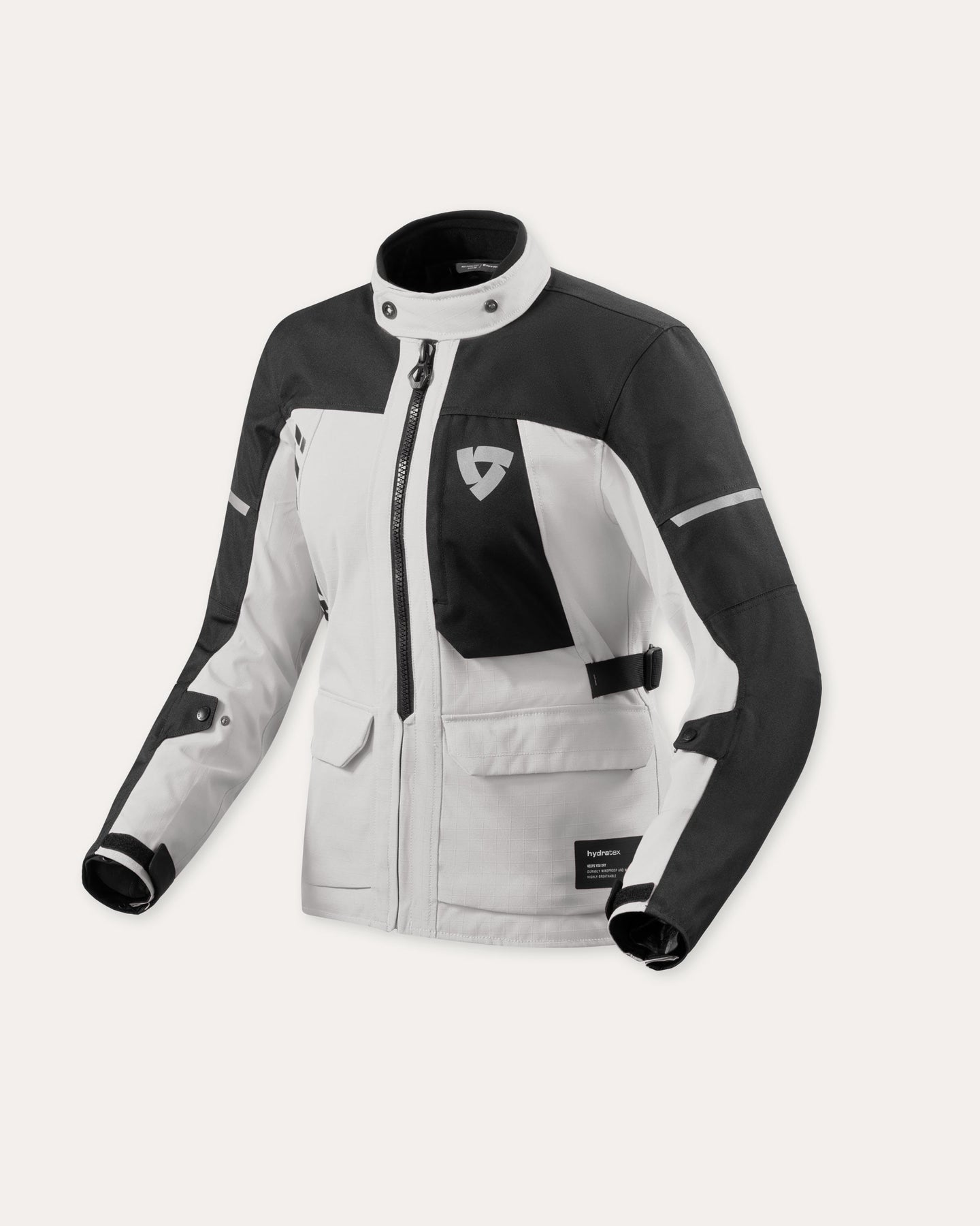 Revit Convergent H2O Damen Textiljacke Silver-Schwarz