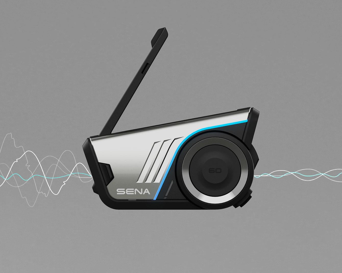 Sena 60S Dual Headset mit WAVE, Mesh, und Bluetooth Intercom