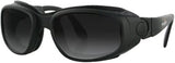 Bobster Convertible Sport & Street Sonnenbrille - Schwarzer Rahmen