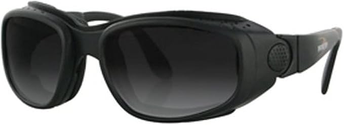Bobster Convertible Sport & Street Sonnenbrille - Schwarzer Rahmen