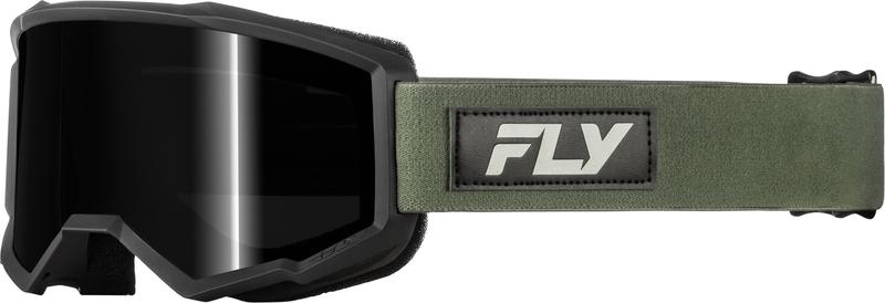 FLY RACING Focus Sand Dark Smoke Glas