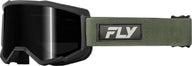 FLY RACING Focus Sand Dark Smoke Glas