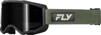 FLY RACING Focus Sand Dark Smoke Glas