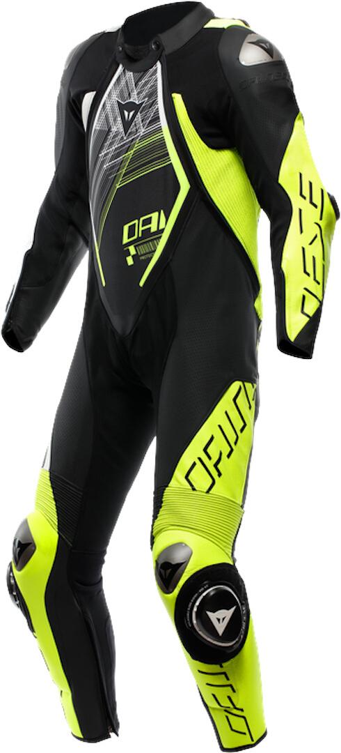 Dainese Audax D-Zip perforated 1-piece motorcycle leather suit
