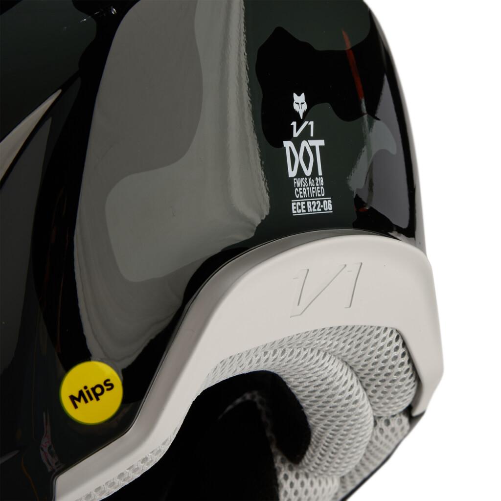 Fox V1 BNKR Motocross Helm