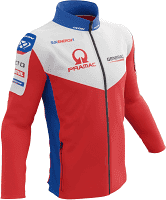 Sweat-shirt IXON PRAMAC Replica Rouge-Bleu-Blanc M Uni