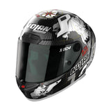 Nolan X-804 RS Ultra Carbon Carlos Checa Replica Helm