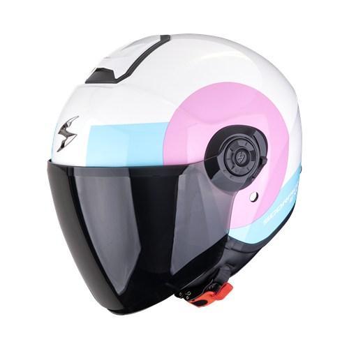 SCORPION EXO-CITY II SHEER Weiss-Rosa-Hellblau