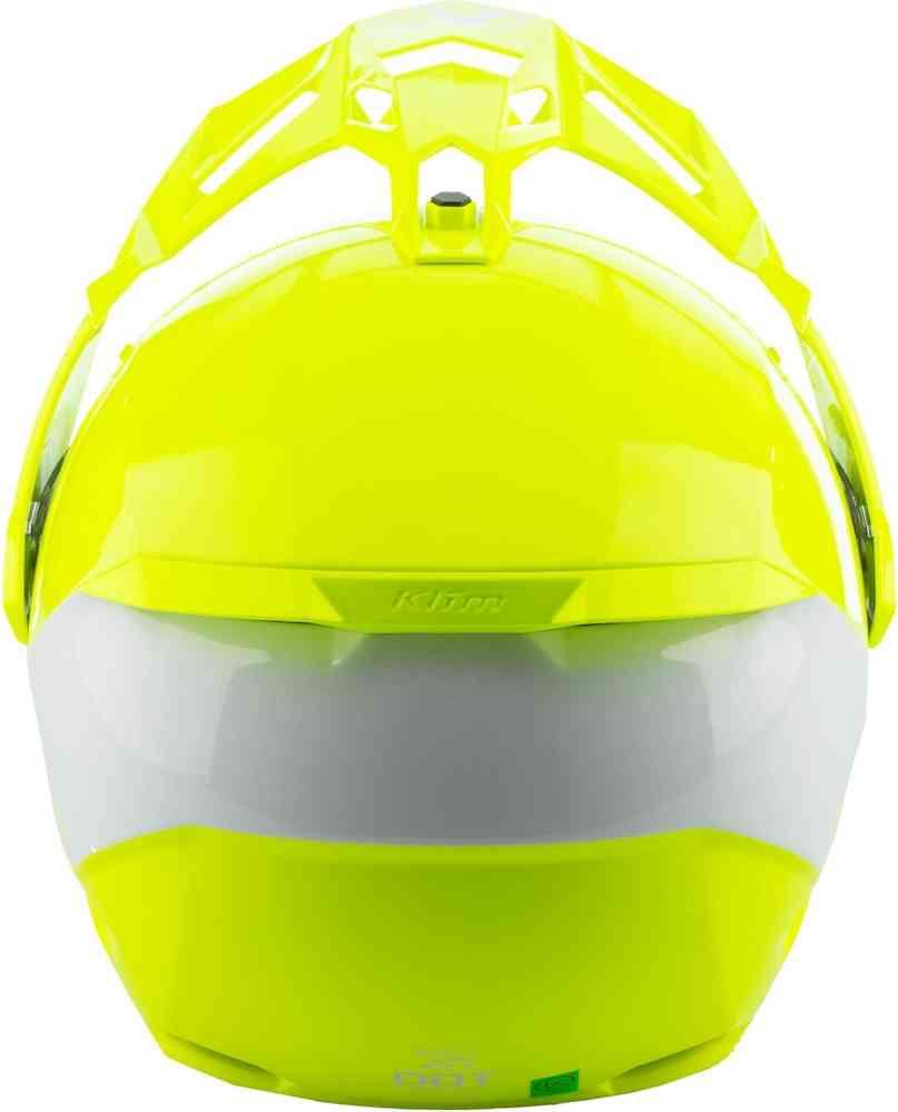 Klim X1 Alpha Carbon Helm GLOSS HI-VIS-WHITE