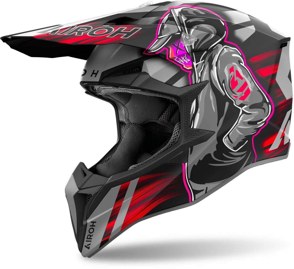Airoh Wraaap Motocross Helm