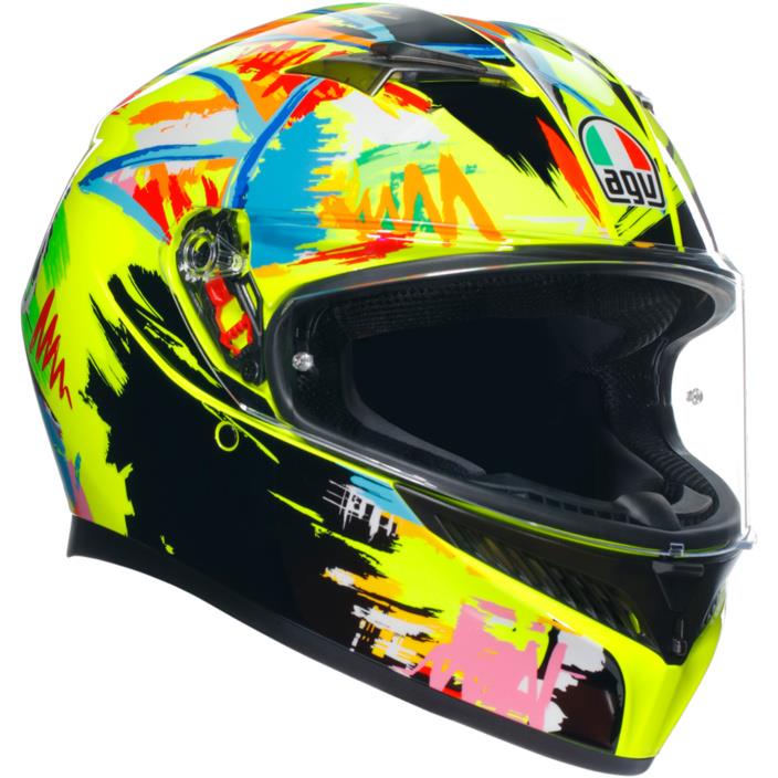 Essai hivernal de l'AGV K3 Rossi 2019