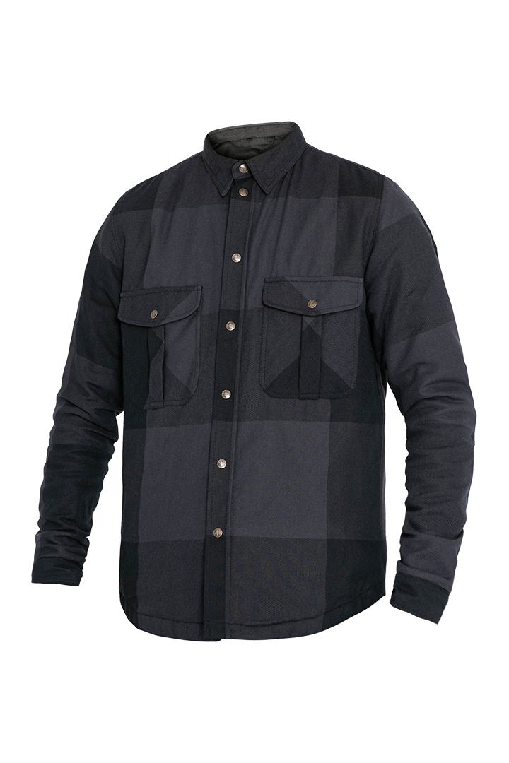 John Doe Motoshirt with XTM-Fiber® Grey/Black Big Block