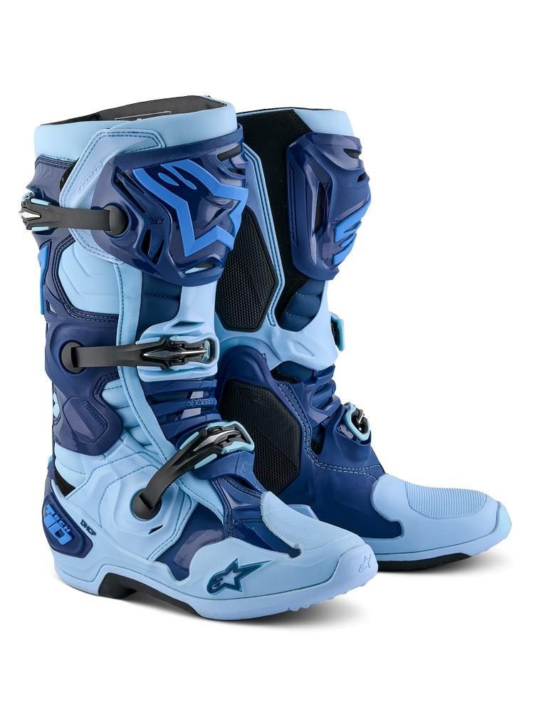 Alpinestars Tech 10 Light Blue Stiefel
