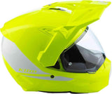 Klim X1 Alpha Carbon Helm GLOSS HI-VIS-WHITE