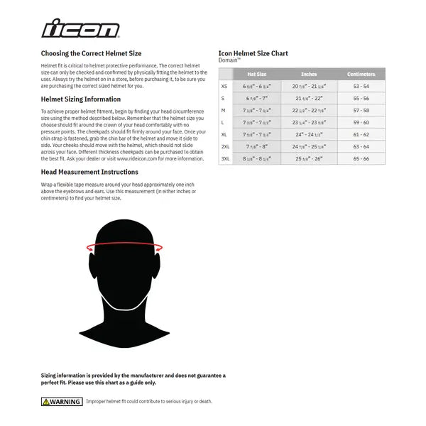 Icon Domain Rubatone Helm