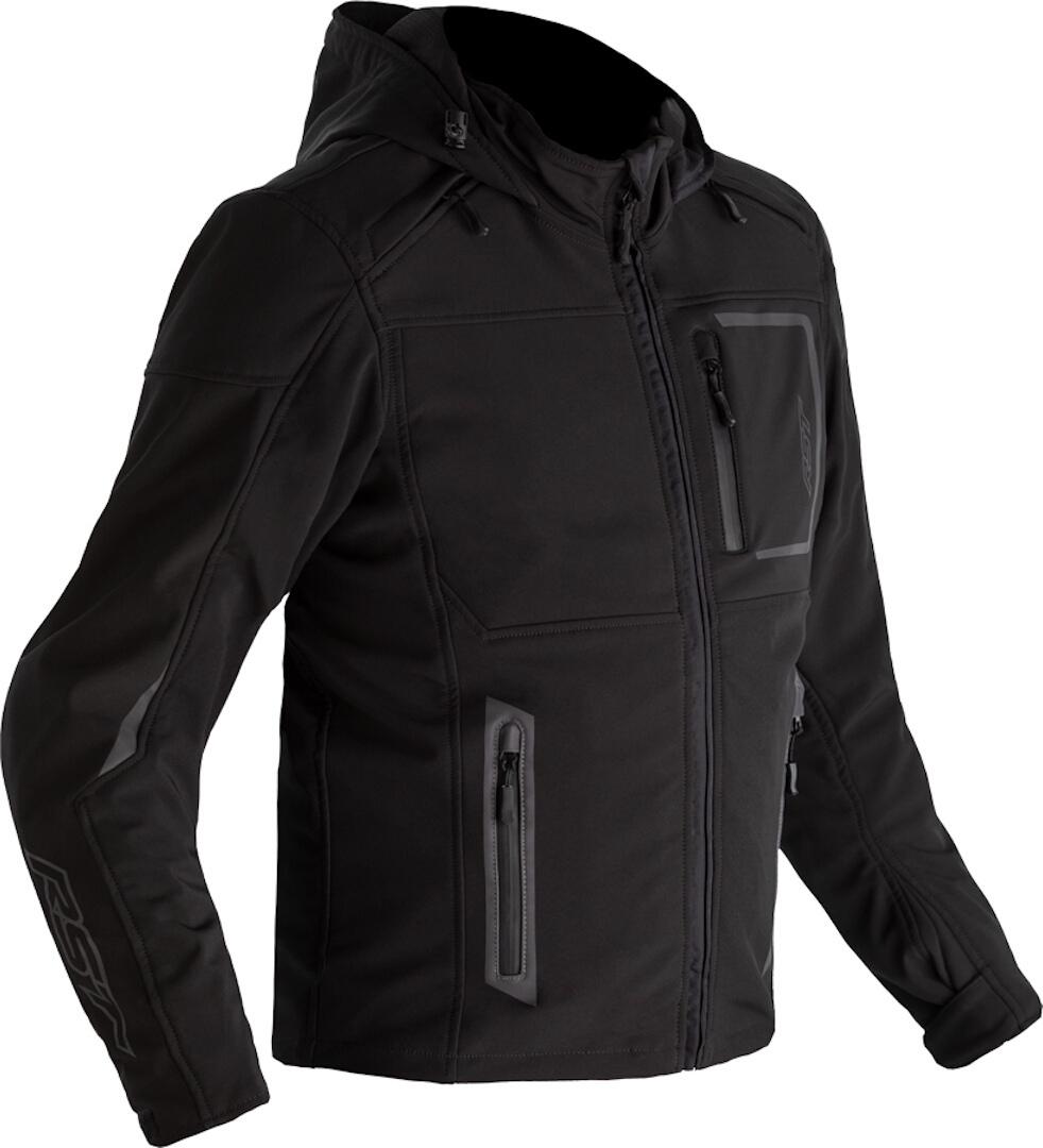 RST Frontline Motorrad Textiljacke L Schwarz