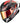 Scorpion EXO-Race Air Kobra Helm Schwarz - Rot