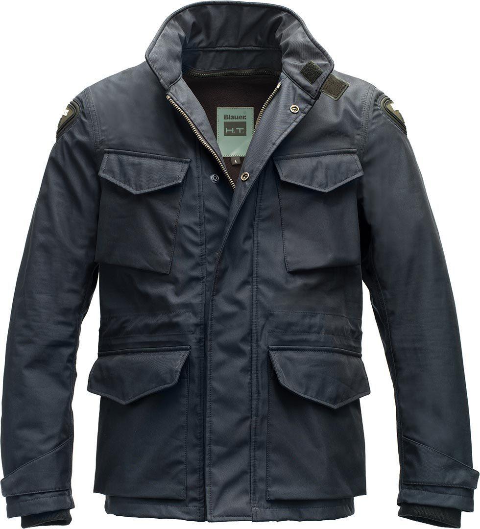 Blauer Logan Textiljacke