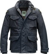 Blauer Logan Textiljacke