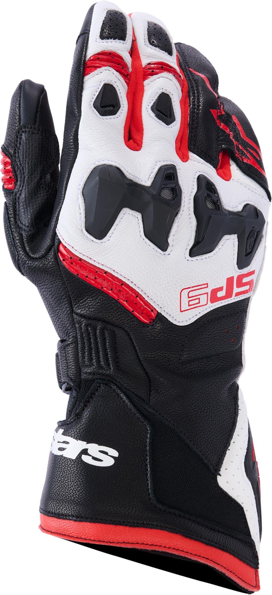 Alpinestars SP-9 Handschuhe Weiss/Rot