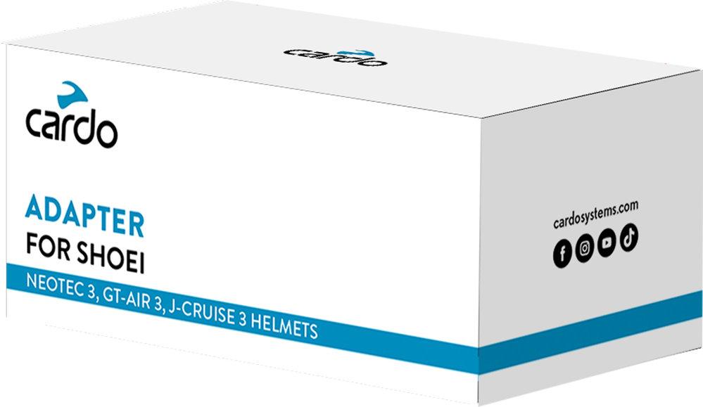 Cardo Packtalk Edge Neo Custom Adapter für Shoei Neotec-2 GT-Air-II J-Cruise