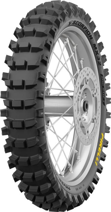 Pirelli MX32 Mid-Soft 110/90-19 62M TT NHS Rear