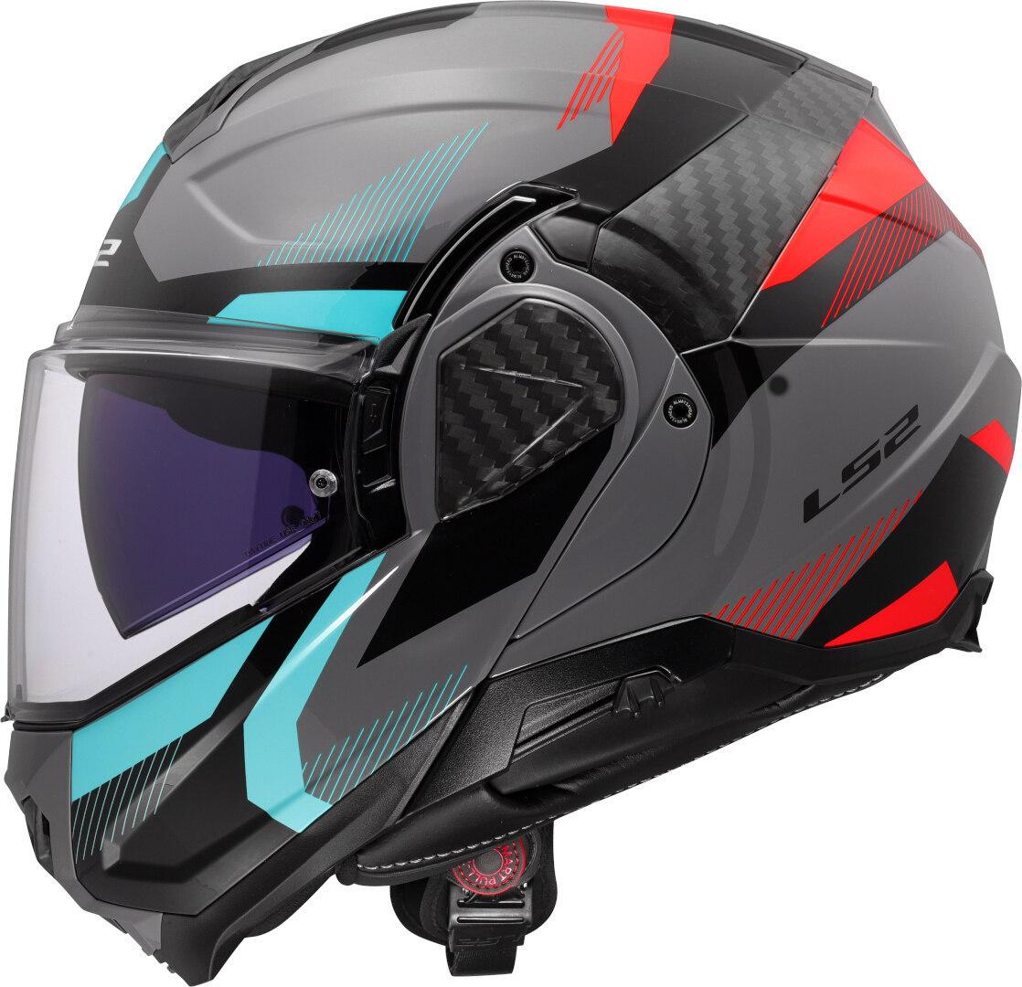 LS2 FF910 Advant II flip-up helmet triple