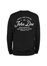 Pull JOHN DOE Lettrage Noir