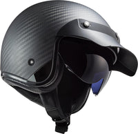 LS2 OF601 Bob II Carbon Star Jethelm