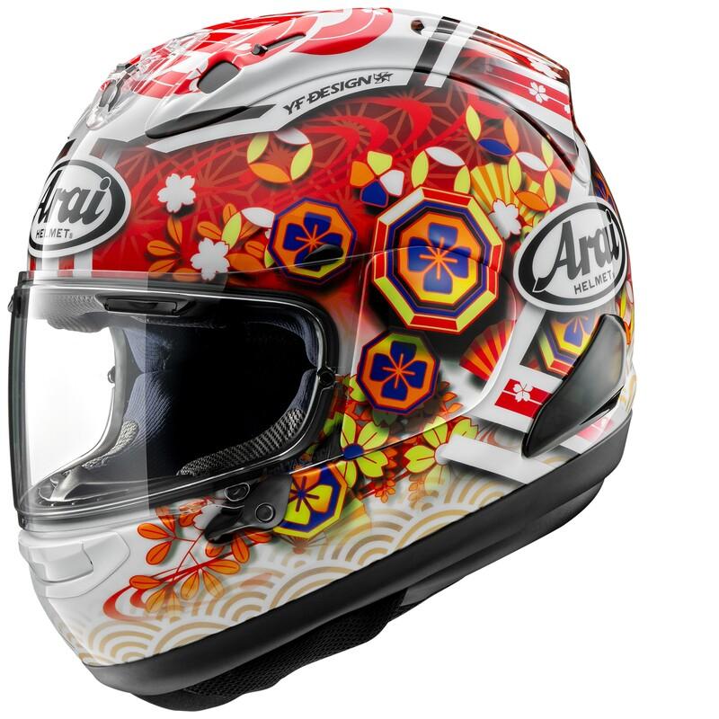 ARAI RX-7V EVO Helm Nakagami GP3 - Replica