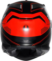 Casque intégral AGV K7 Kyber noir-rouge