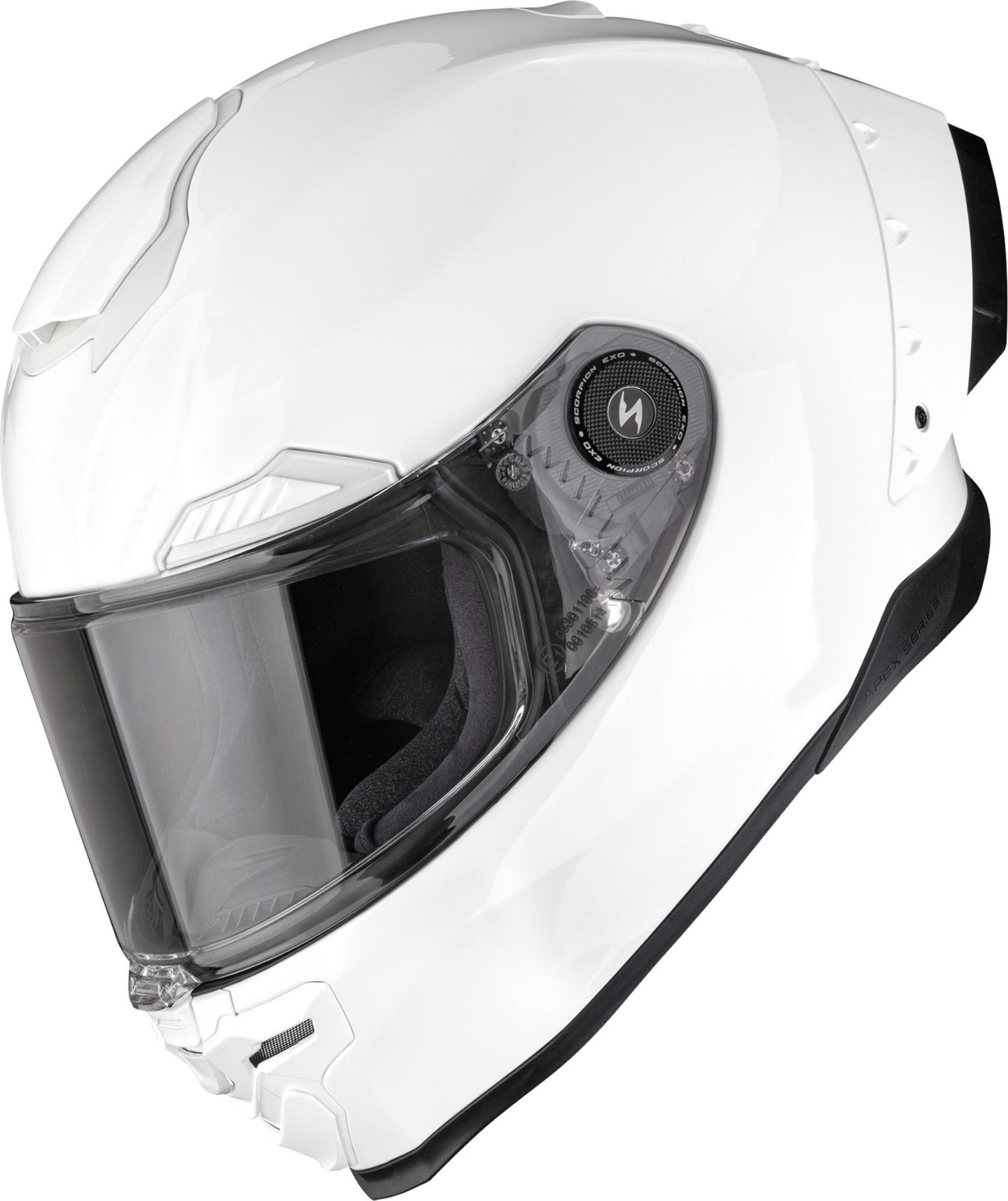 Scorpion EXO-Race Air Helm Weiss