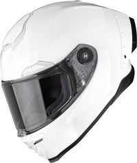 Scorpion EXO-Race Air Helm Weiss