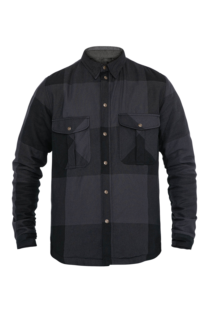 John Doe Motoshirt with XTM-Fiber® Grey/Black Big Block
