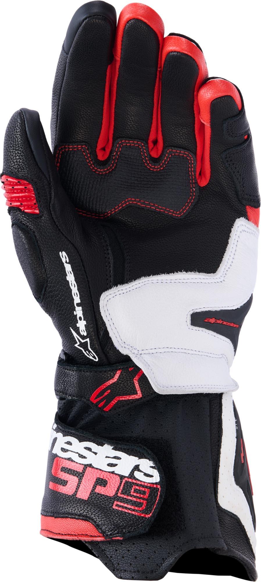 Alpinestars SP-9 Handschuhe Weiss/Rot